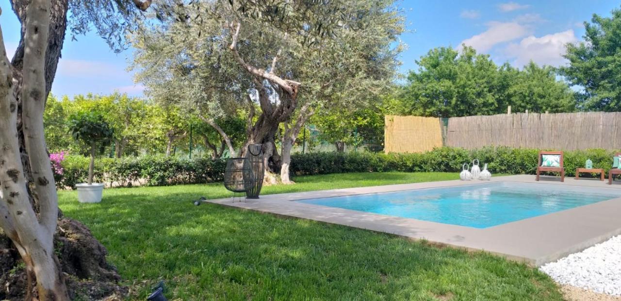 Villa Federica Con Piscina/With Pool Santa Maria Del Focallo Exteriör bild