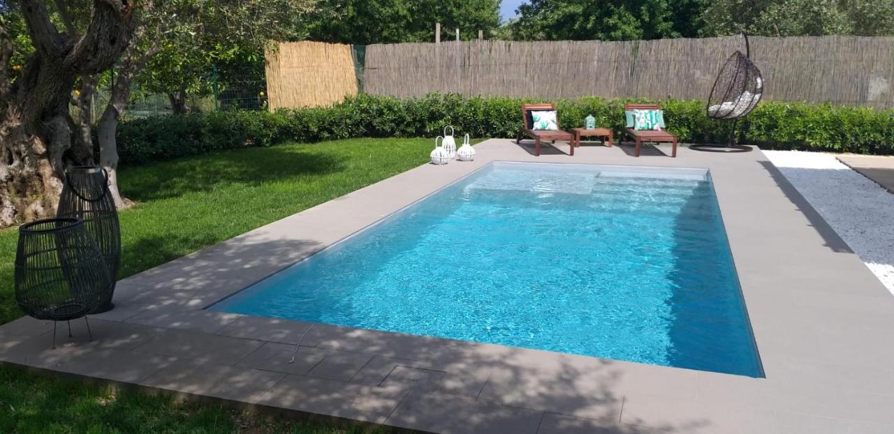 Villa Federica Con Piscina/With Pool Santa Maria Del Focallo Exteriör bild